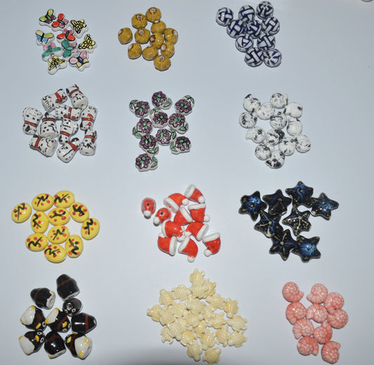 Ceramic Beads--Lucky Bags