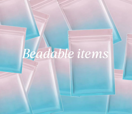 Beadable items lucky bags