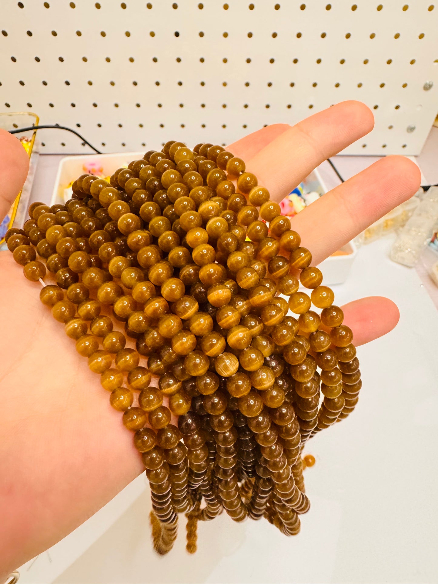 Cat eyes Beads--Spoon