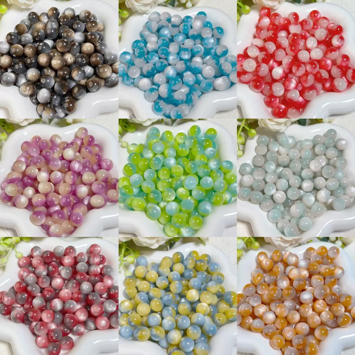 Resin Beads--Lucky Beads