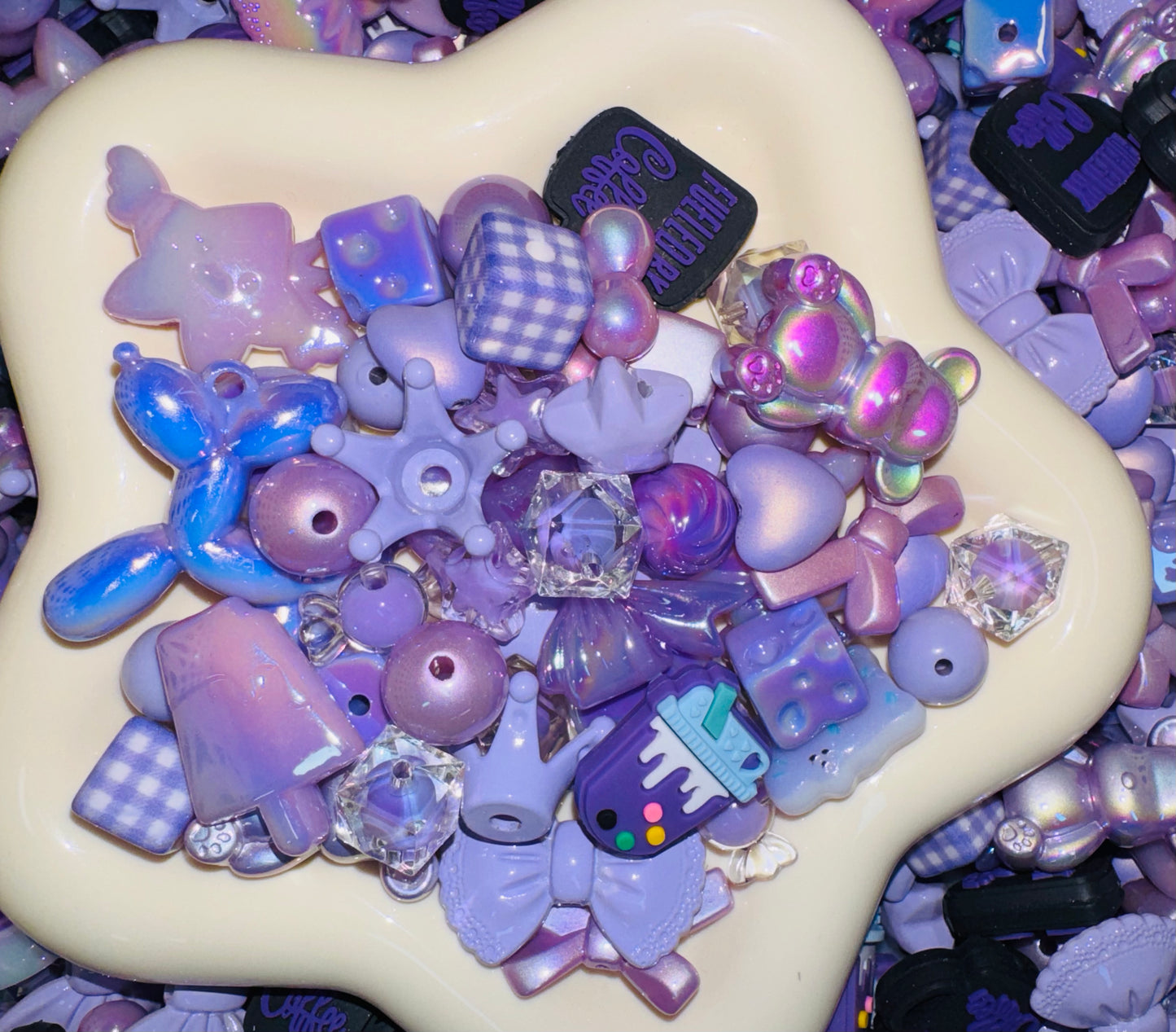 happy purple mix