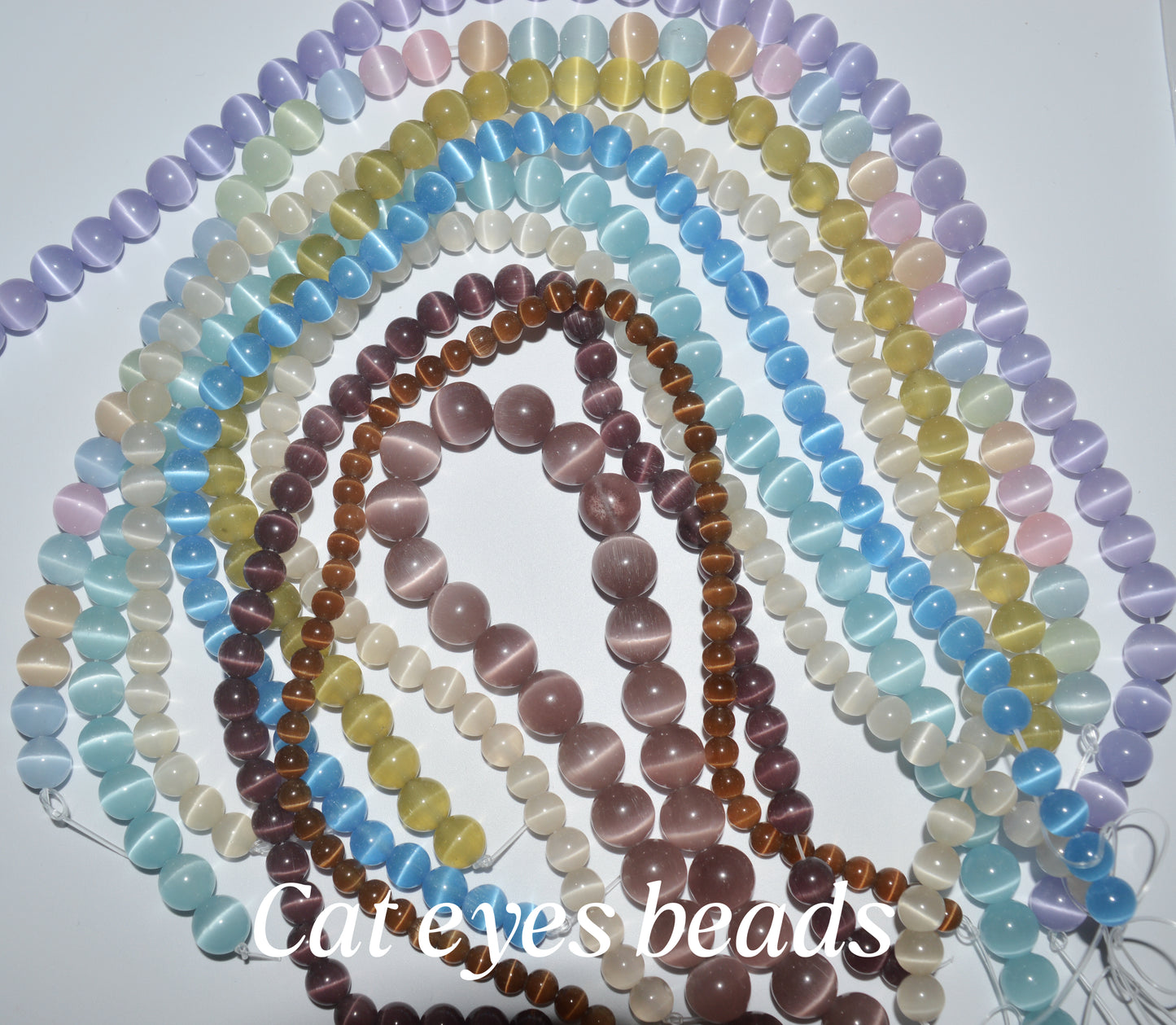 Cat eyes Beads--Spoon