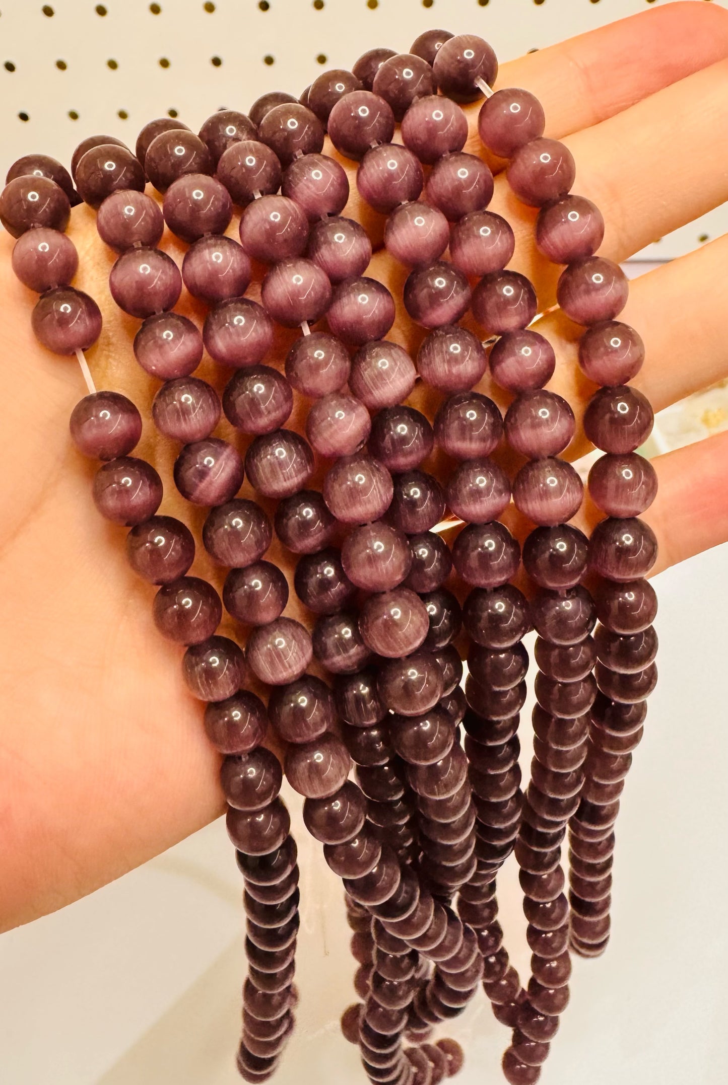 Cat eyes Beads--Spoon