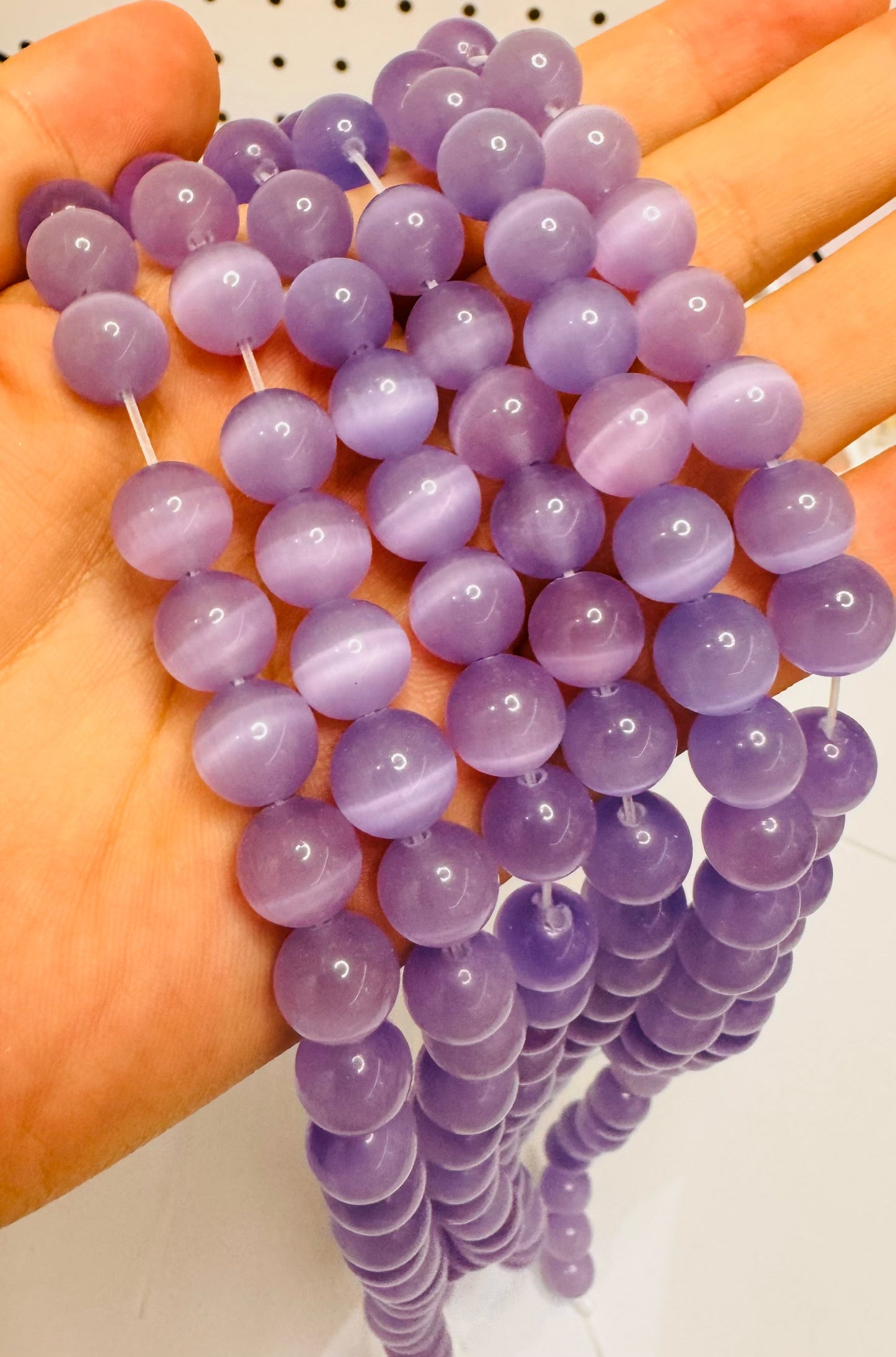 Cat eyes Beads--Spoon