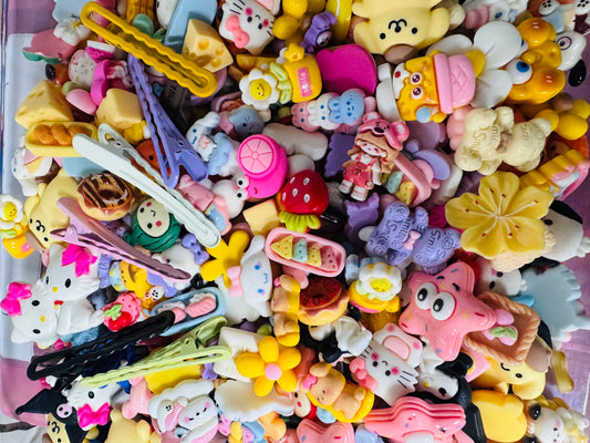 hair clip charm--mix