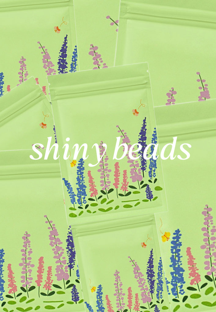 shiny beads