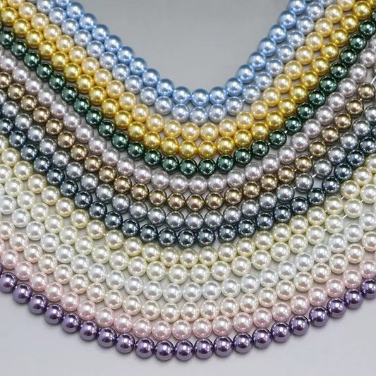 glass pearl beads